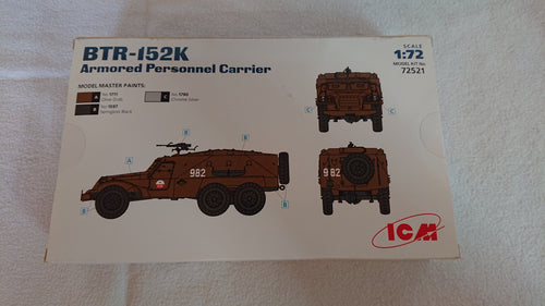 ICM 72521 BTR-152K Armored Personnel Carrier 1:72