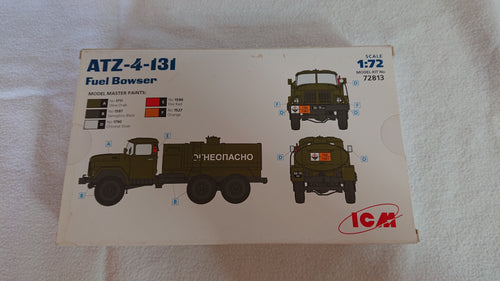 ICM 72813 ATZ-4-131 Fuel Bowser 1:72