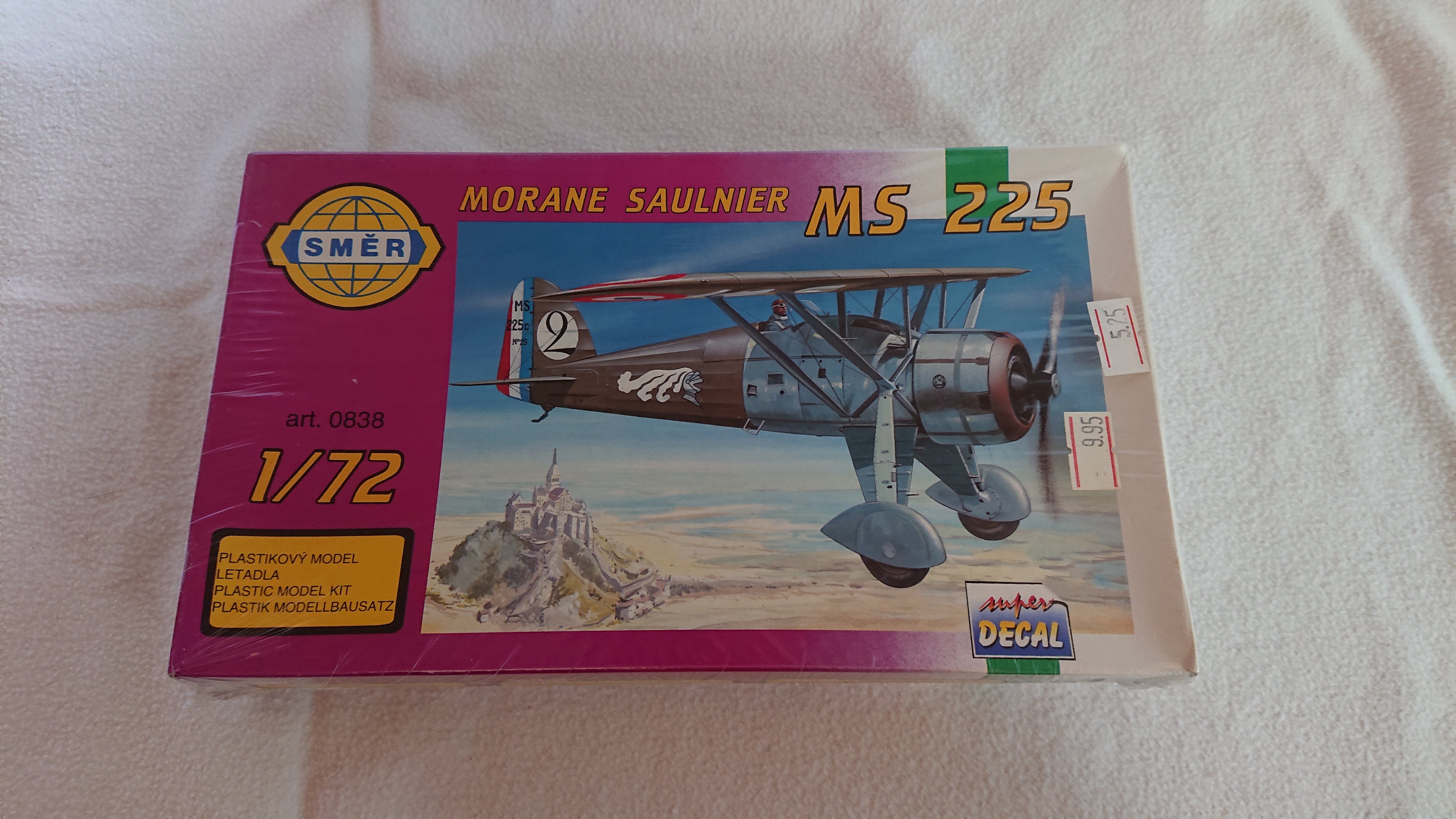 Smer 0838 Morane Saulnier MS 225 1:72