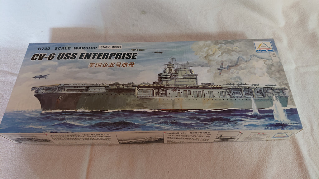 MiniHobbyModels 80902 CV-6 USS Enterprise 1:700 Standmodell