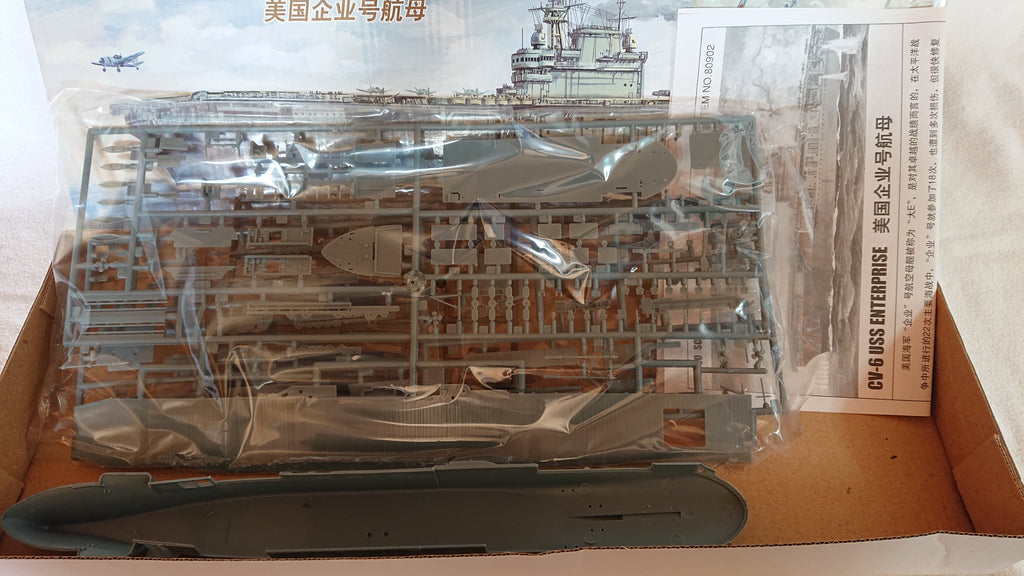 MiniHobbyModels 80902 CV-6 USS Enterprise 1:700 Standmodell