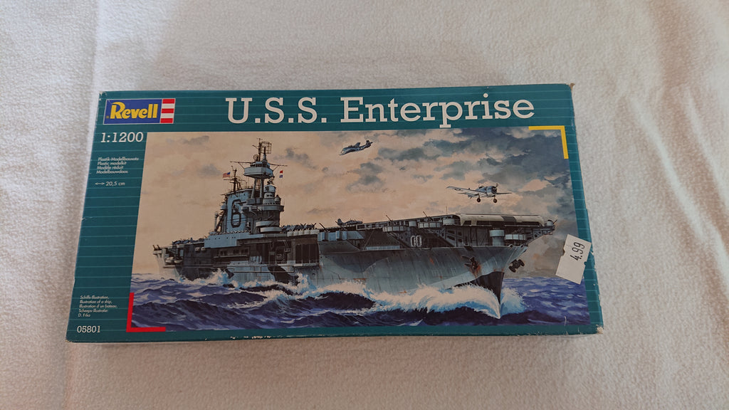Revell 05801 CV-6 USS Enterprise 1:1200