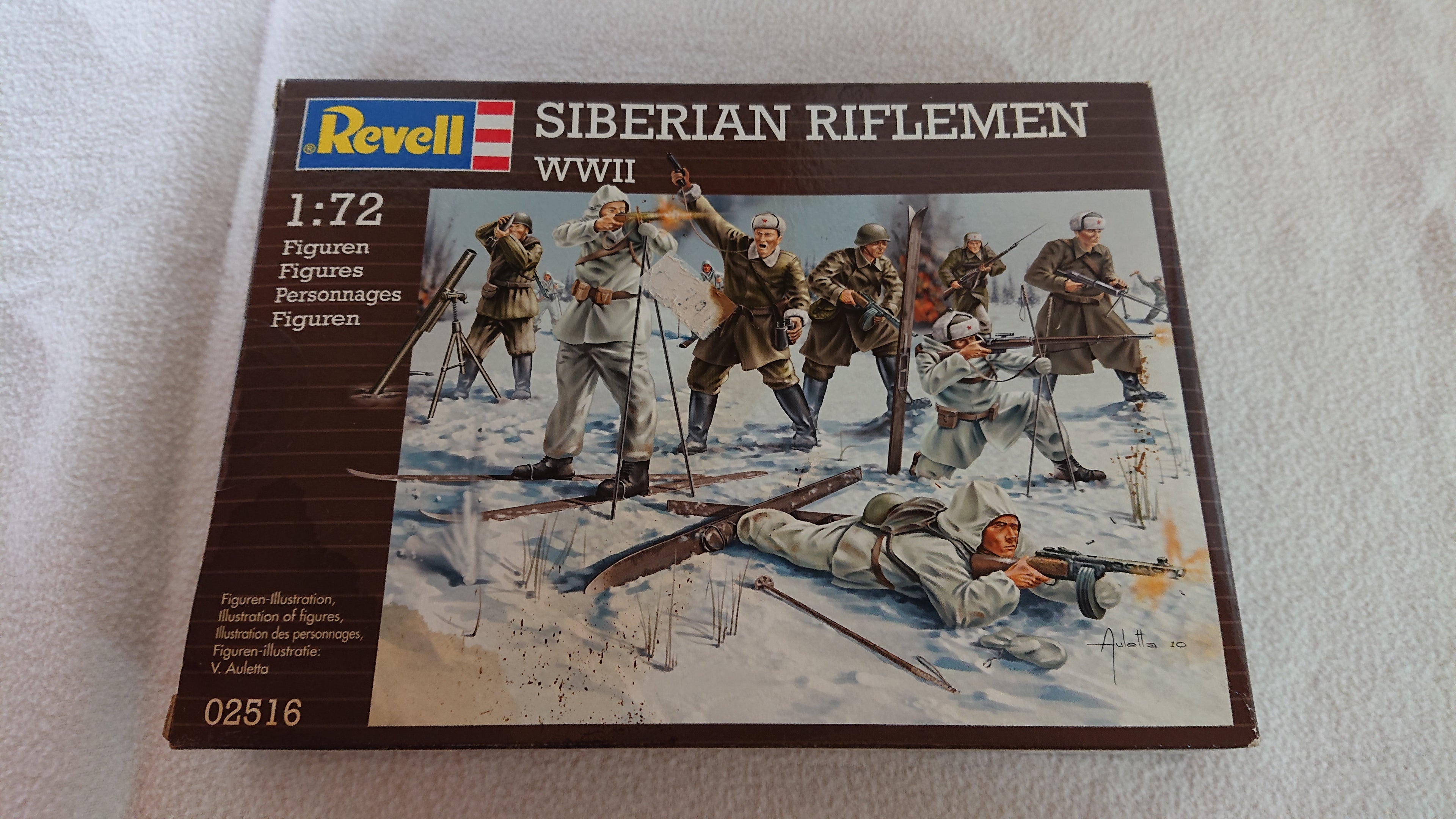 Revell 02516 Siberian Riflemen WWII 1:72 41 Figuren