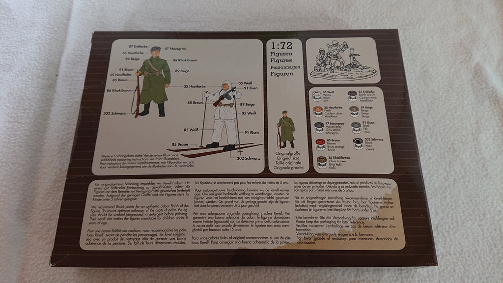 Revell 02516 Siberian Riflemen WWII 1:72 41 Figuren