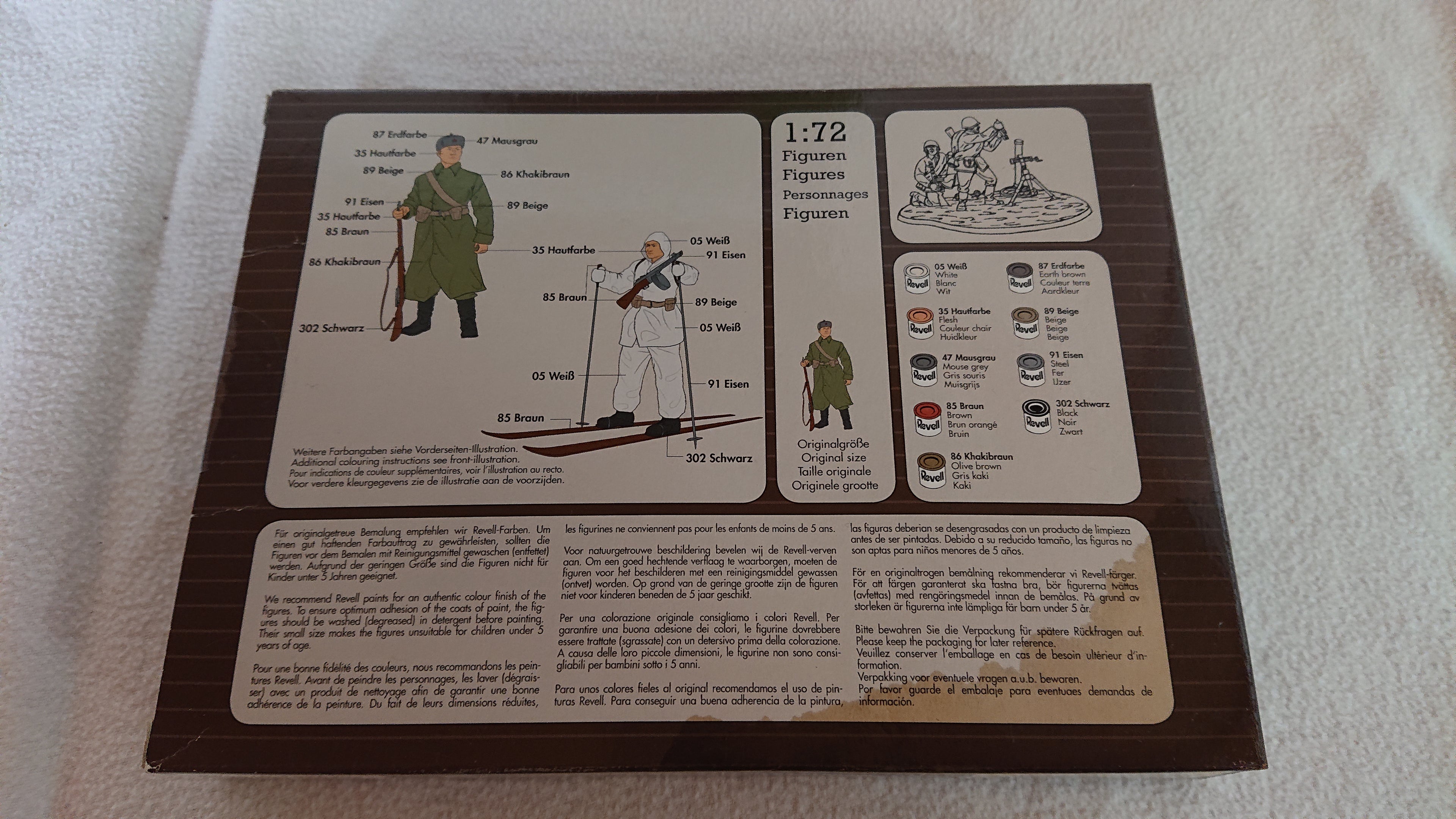 Revell 02516 Siberian Riflemen WWII 1:72 41 Figuren