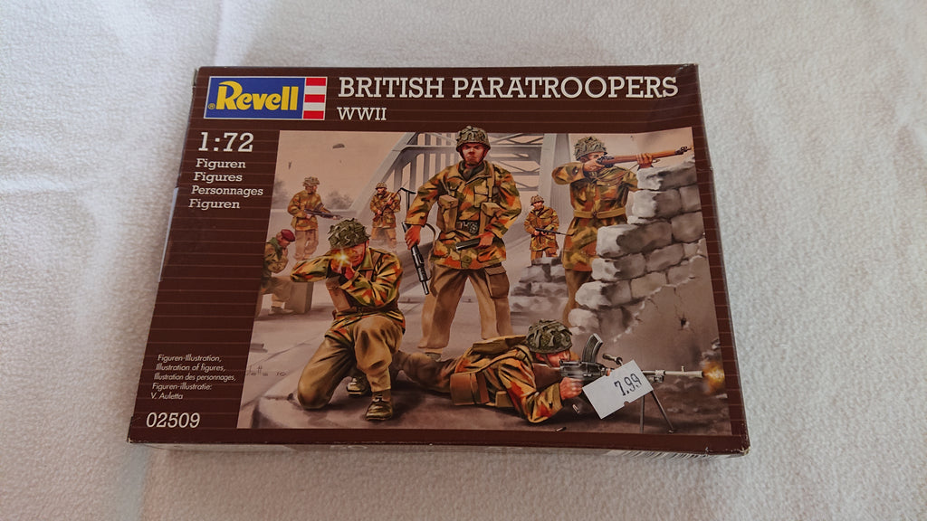 Revell 02509 British Paratroopers WWII 1:72 50 Figuren