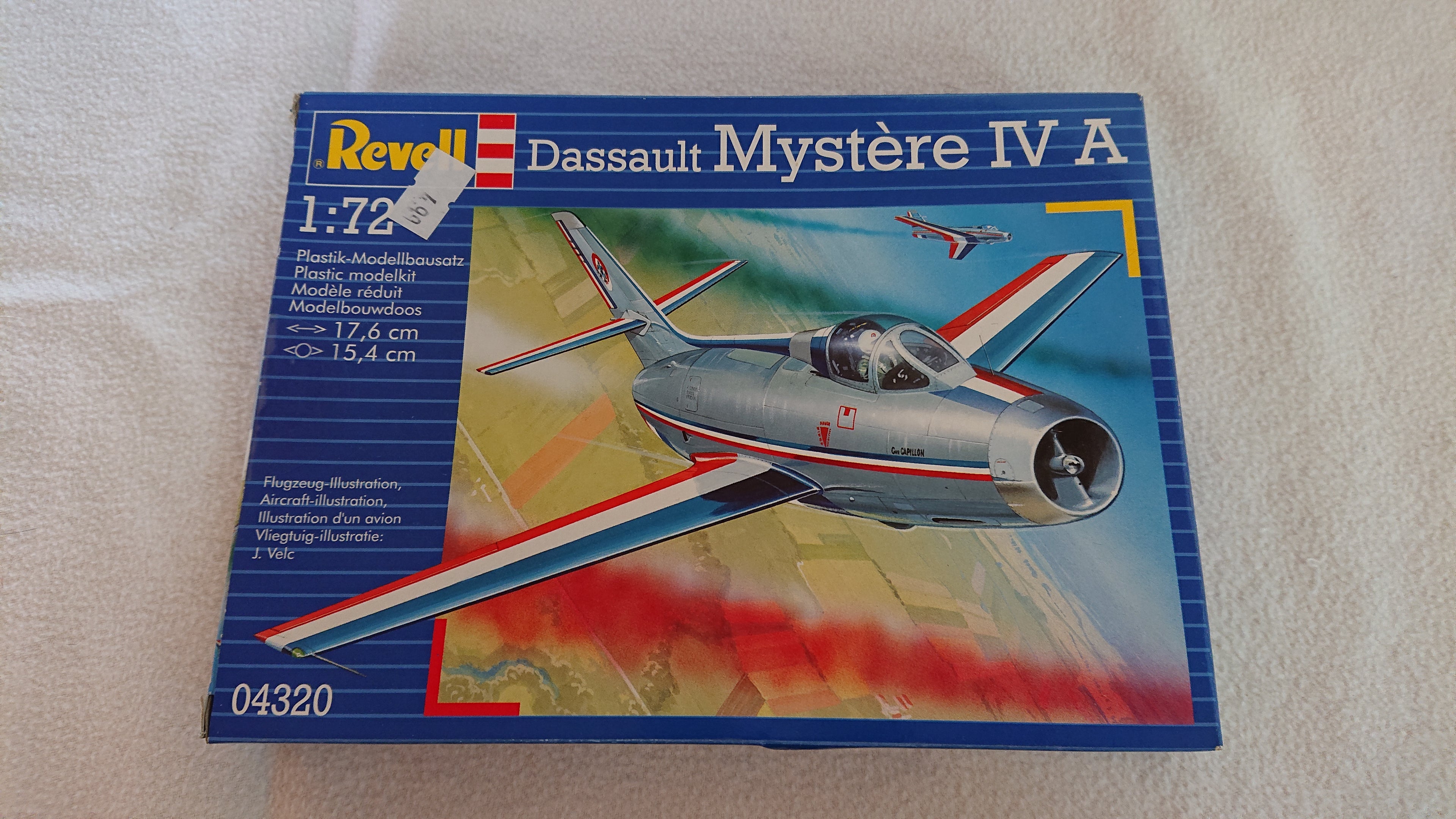 Revell 04320 Dassault Mystere IV A 1:72