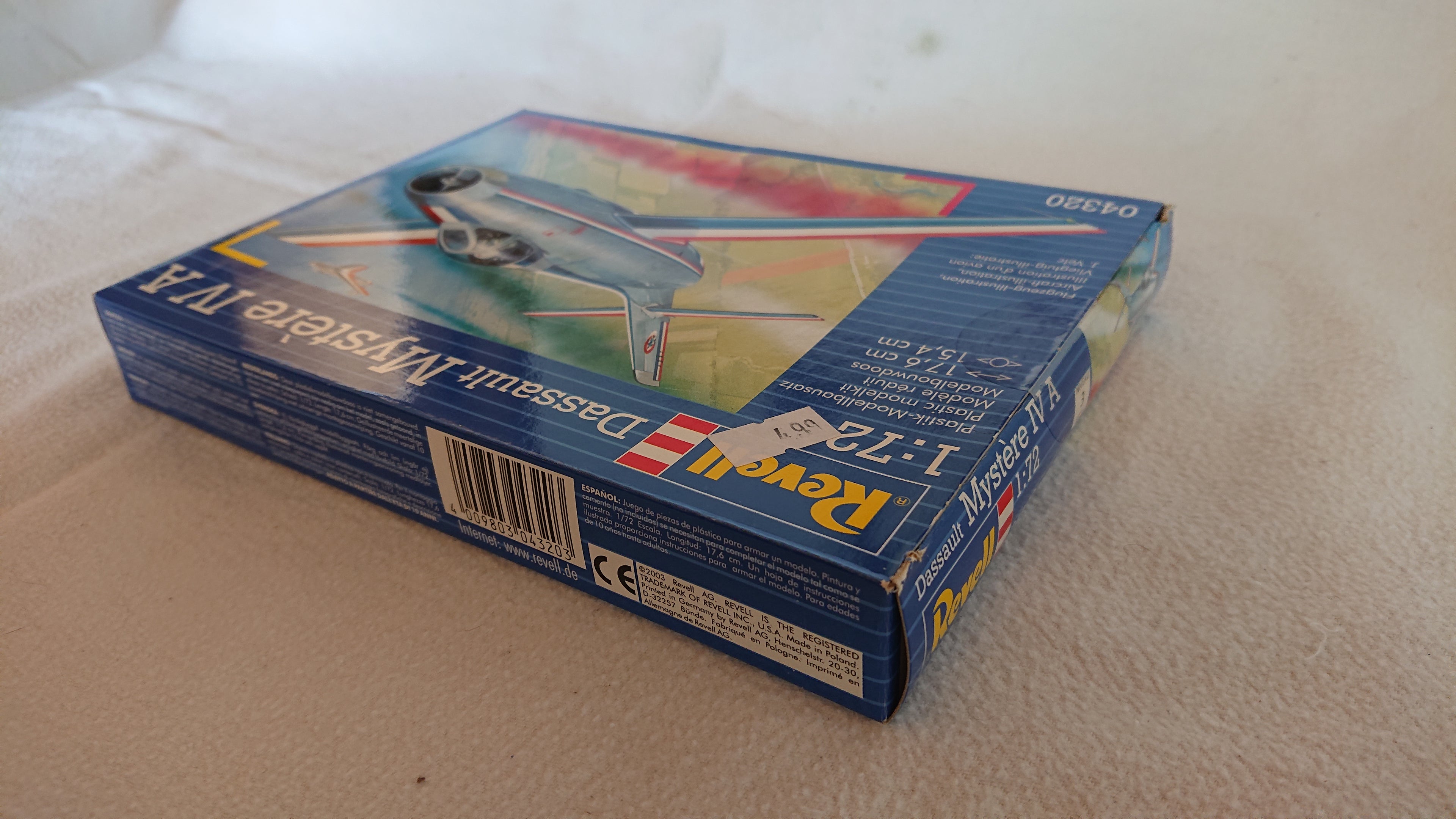 Revell 04320 Dassault Mystere IV A 1:72