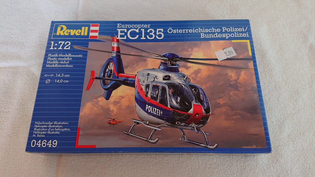 Revell 04649 Eurocopter EC135 Österreichische Polizei/Bundespolizei 1:72