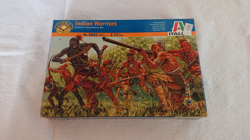Italeri 6061 Indian Warriors 1:72