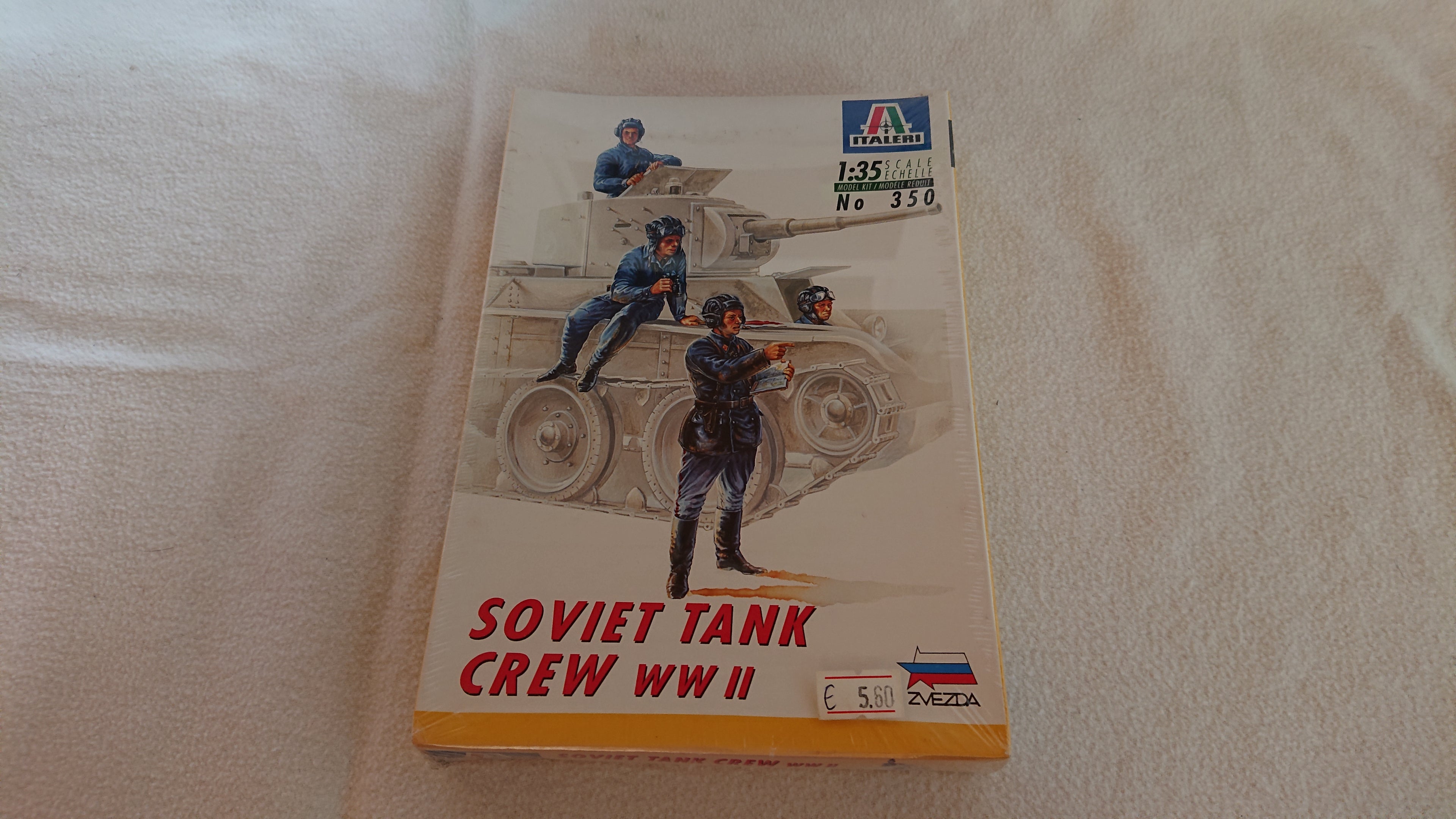 Italeri 350 Soviet Tank Crew WWII 1:35