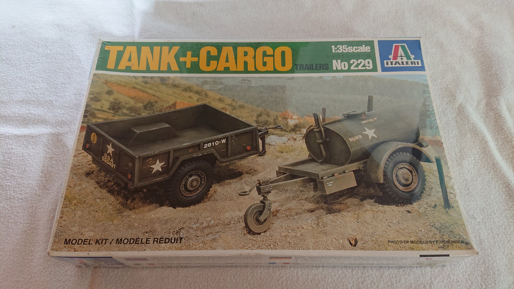 Italeri 229 Tank + Cargo Trailers 1:35