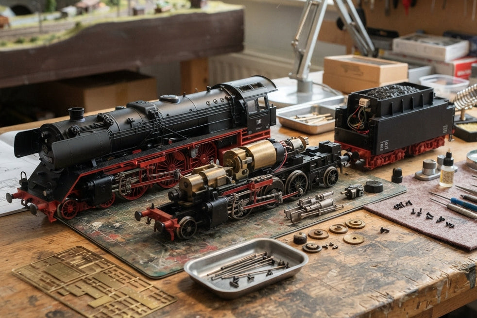 Überprüfung und Digitalisierung ihrer Modellbahn Loks