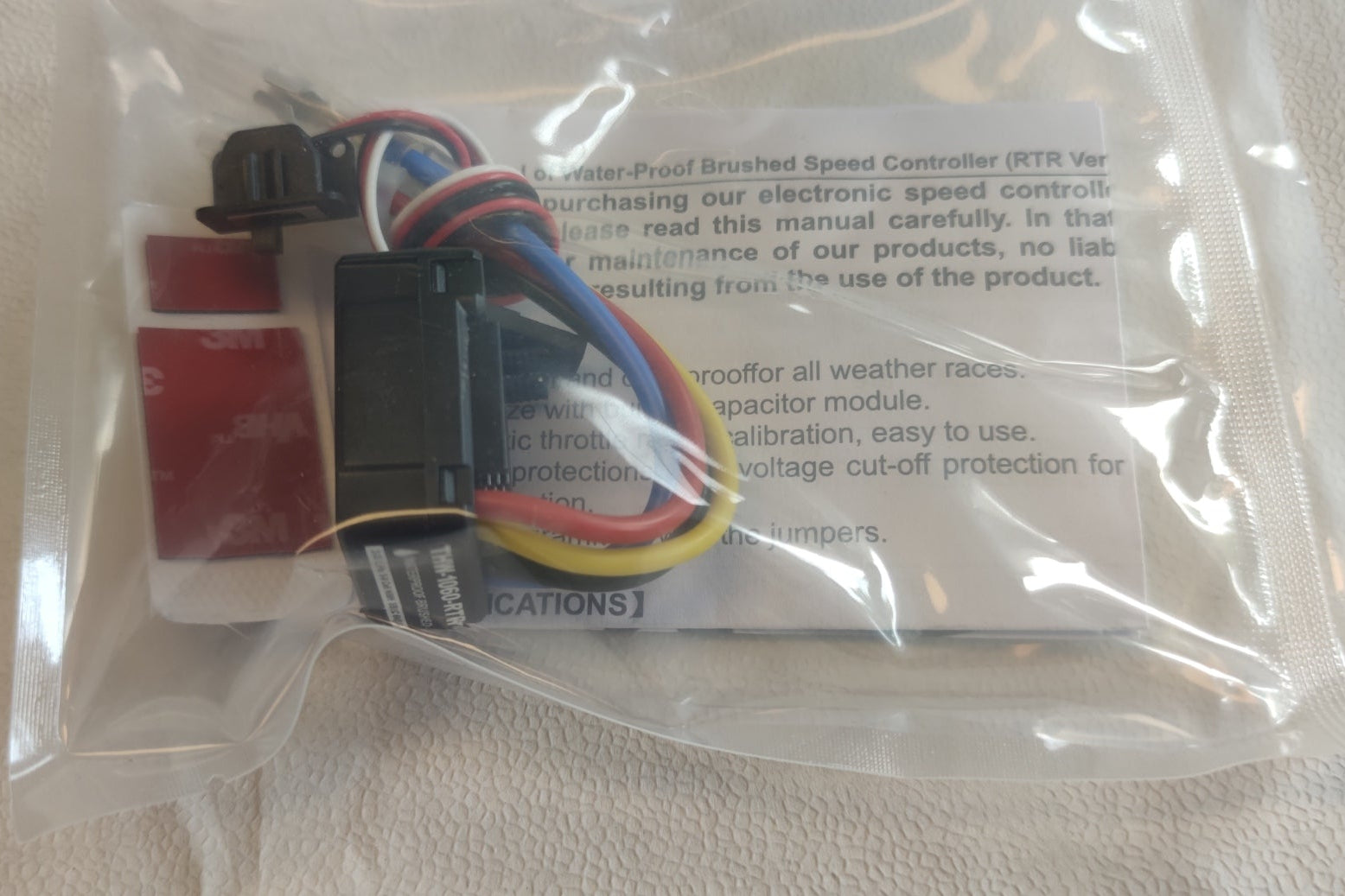 Tamiya Mabuchi RS-540 Torque Tuned Motor + Tamiya Hobbywing THW-1060-RTR Regler